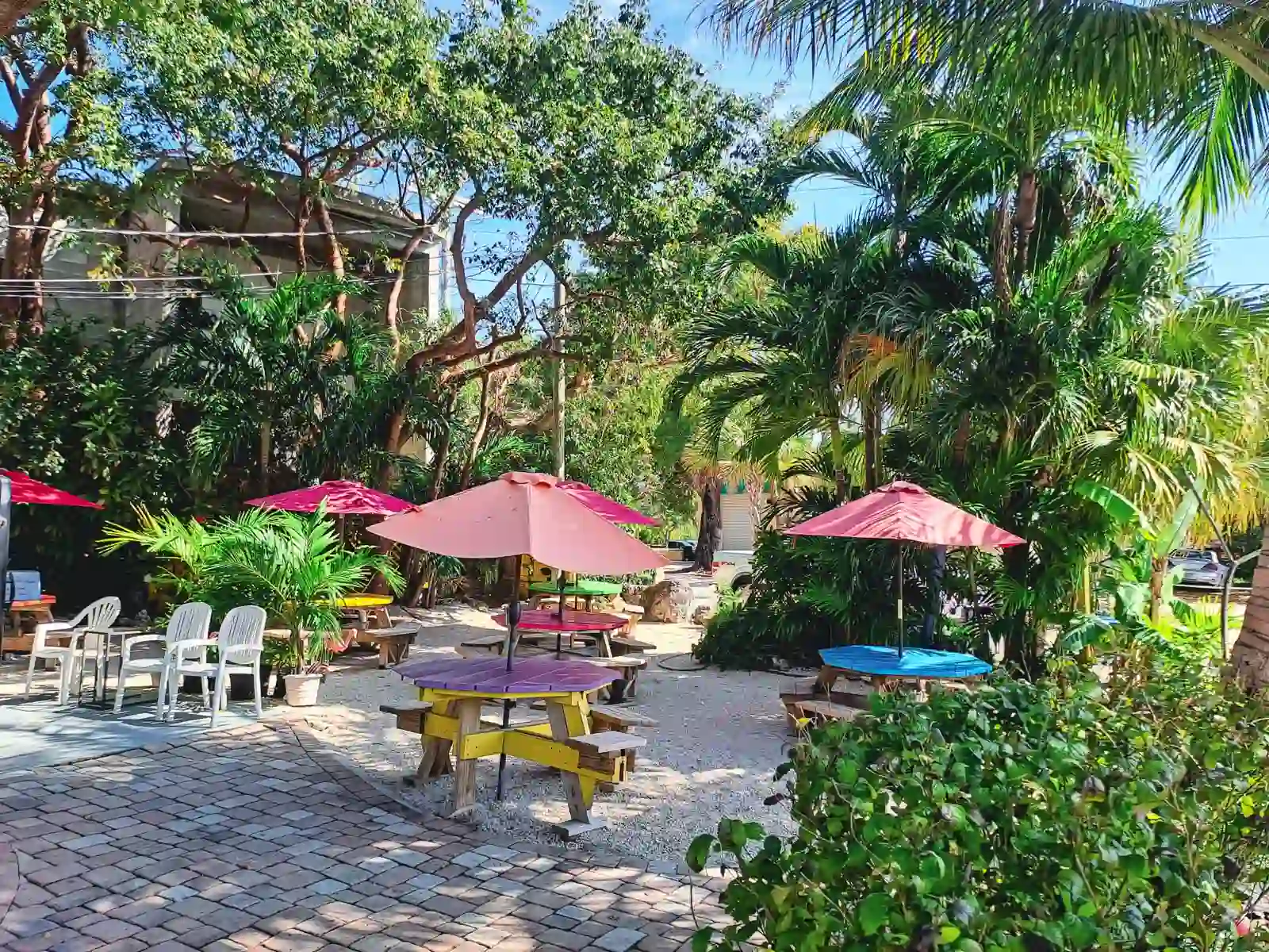 Les jardins du Rain Barrel Village